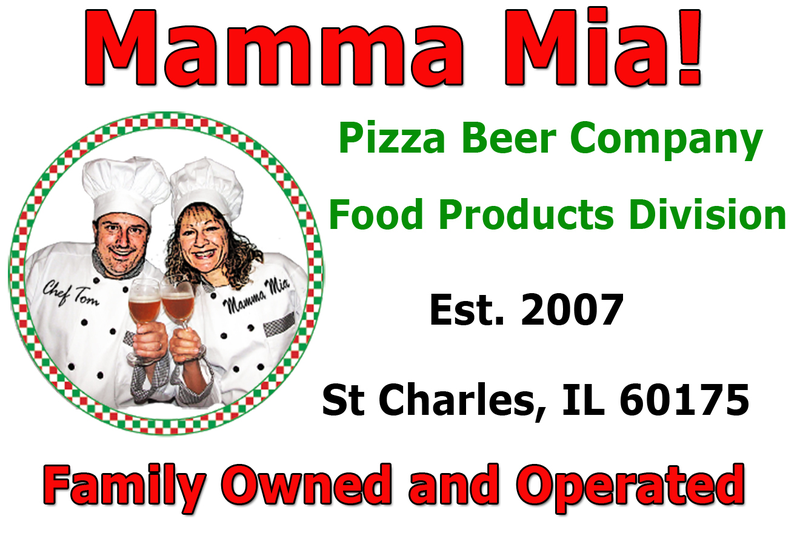 Mamma Mia! 100% Natural Food Products logo