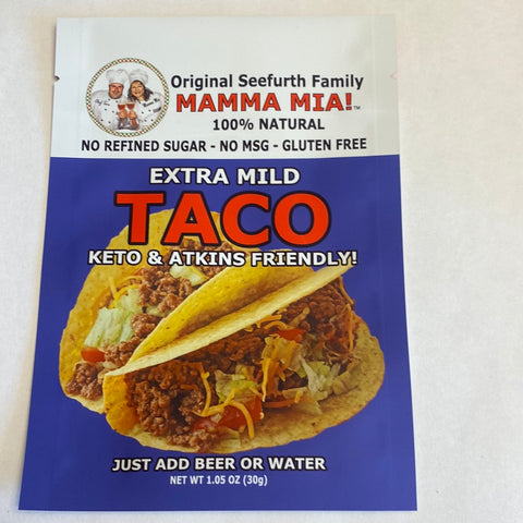 Xtra Mild Taco Mix – Mamma Mia! 100% Natural Food Products